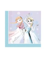 20 serviettes reine des neiges