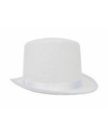 Chapeau Gibus - blanc