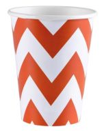 gobelet chevron orange