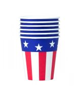 6 Gobelets USA 20 cl