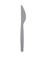 20 couteaux plastique gris