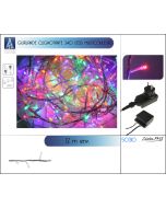 Guirlande clignotante 240 leds multicouleurs 12m