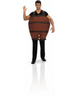 Déguisement homme tonneau de vin - Taille L