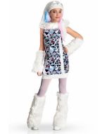 Déguisement fille Abbey Bominable luxe - 5/7 ans