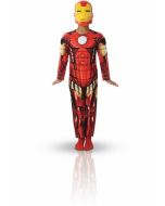 Déguisement garçon Iron Man luxe 3D - Taille 8/10 ans