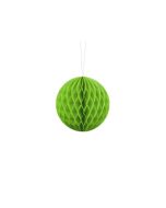 Boule chinoise alvéolée vert pomme - 40 cm