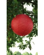 boule chinoise rouge