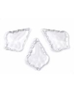 Diamant petite larme - transparent x 3