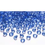 Diamant rond bleu roy - Ø 1,2 cm