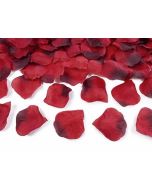 100 pétales de rose – rouge foncé