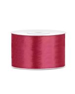 Ruban satin 38 mm - bordeaux clair