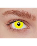 Lentilles de contact - Iris jaune