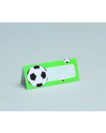 Lot 10 cartes de table thème football