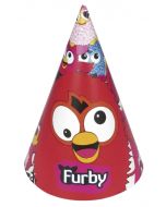 Lot de 6 chapeaux anniversaire Furby