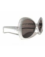 Lunettes butterfly - argent