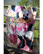 Serviette de plage Minnie – pois pop