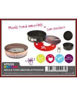 Moule à gâteau et son pochoir - Etoiles filantes