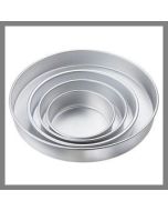 Moule à manqué rond en aluminium 20 cm Ø