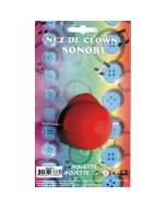 Nez de clown rouge sonore