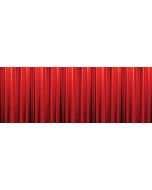 Décor rideau rouge