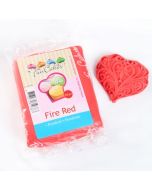 Pâte à sucre Funcakes fire red 1 kg