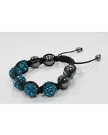 Bracelet Shamballa turquoise