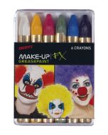 6 crayons de maquillage