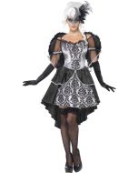 Déguisement carnaval femme ange noir - Taille S