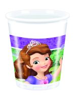 8 Gobelets Princesse Sofia - 200 ml