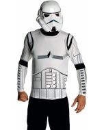 Haut et masque homme Stormtrooper