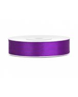 Ruban satin 12 mm - violet