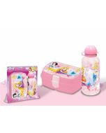 Set boite goûter et gourde alu – Princesses Disney