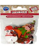 10 embellisseurs - figurine de Noël