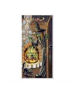 Poster sorcière et chaudron