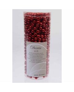 Guirlande chic de perles brillantes - rouge
