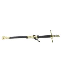 Épée chrétien avec housse - 63 cm