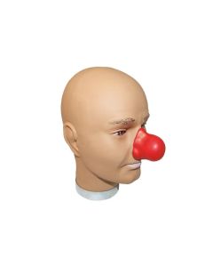 Nez de clown rouge en latex