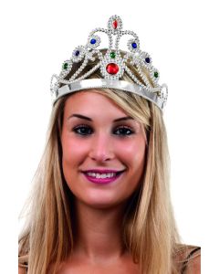 Couronne de Reine - argent et pierres précieuses