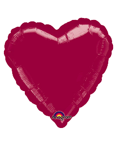 Ballon Hélium coeur - Rouge passion à prix discount !