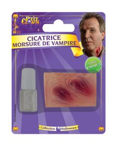 Cicatrice avec colle (3 ml) - morsures de vampire