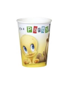 10 gobelets baby Looney tunes pas chers