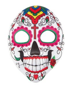 Masque adulte tissu - Day of the Dead - homme