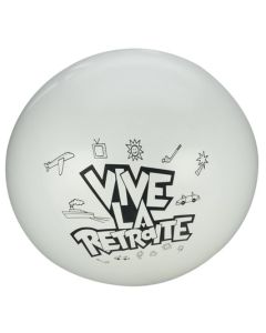 Ballon géant - Vive la retraite - blanc