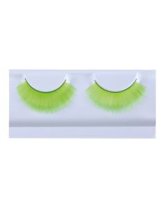 Paire de faux cils verts courts