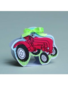 10 ballotins avec vignettes tracteur