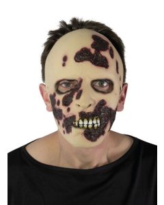 Masque adulte latex zombie sanglant