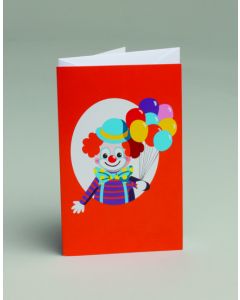 10 invitations clown