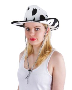 Chapeau cowboy vache