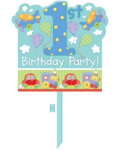 Panneau 1er anniversaire garçon