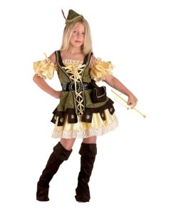 Déguisement fille Robin des Bois - Taille 10 ans
